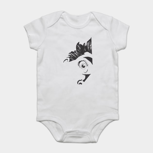 Abstract Eye Art Baby Bodysuit by Urbanprint